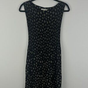 Posset Pot Dress Fit&Flare Size L Sleeveless Stretch 100% Polyester Japan